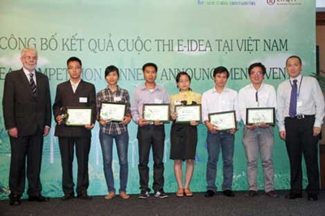 E-Idea competition seeks practical ways to cope with climate change - ảnh 1